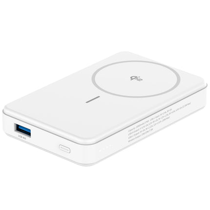Powerbanka 10,000 mAh 15W Qi2 bílá