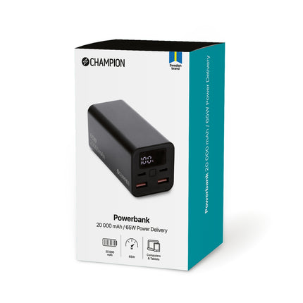 Powerbanka 20000 mAh 65W PD