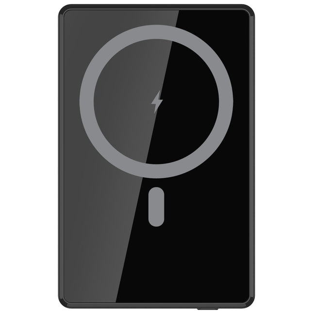 Powerbanka 5000mAh, 15W, kompatibilní s MagSafe, černá