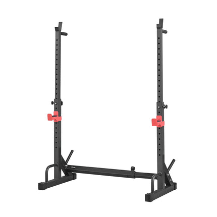 Power Cage Squat Rack – Adjustable Height, 550 lb Capacity