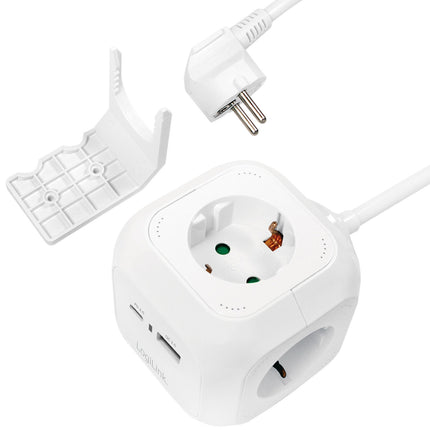 Rozbočka Power Cube + USB-A/USB-C PD 20W