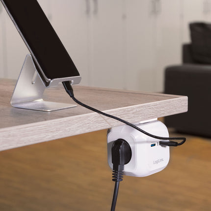 Rozbočka Power Cube + USB-A/USB-C PD 20W