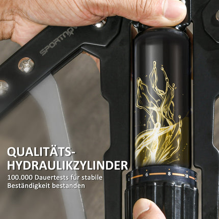 Nastavitelný hydraulický posilovač paží, odpor 22-440 lbs