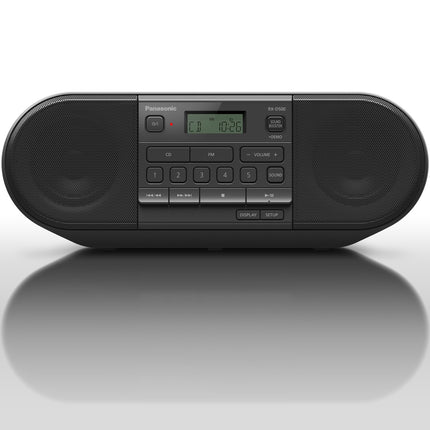 Výkonné přenosné rádio s CD