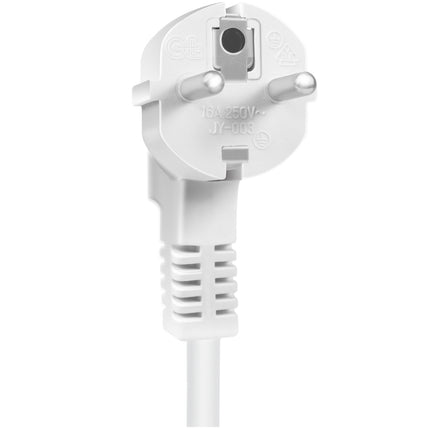 Power outlet 5-way with remote 433 MHz Surge protection 1.5m White