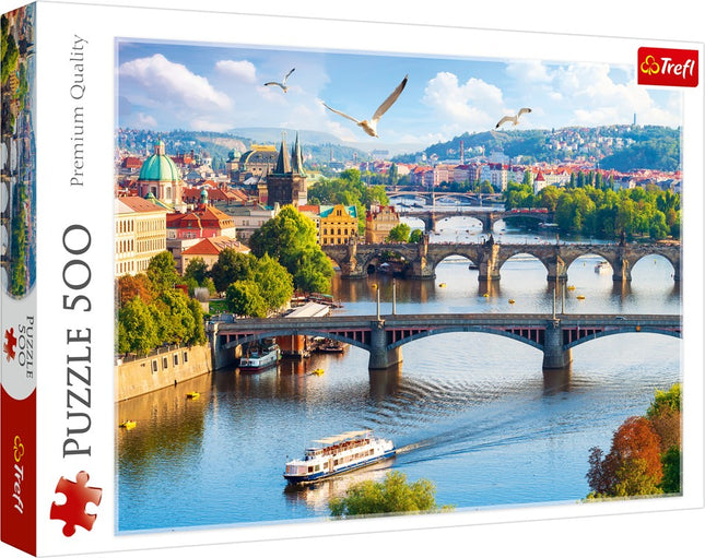 Puzzle Praha 500 dílků pro dospělé i děti