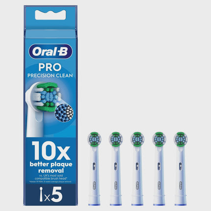 Náhradní hlavice Precision Clean, 5 ks, kompatibilní s Oral-B