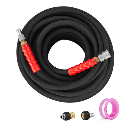Pressure Washer Hose 30.5m, 3/8in, 4800 PSI, Kink-Resistant