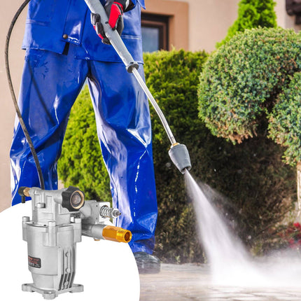 Pressure Washer Pump, 19 mm Horizontal Shaft, 3400 PSI