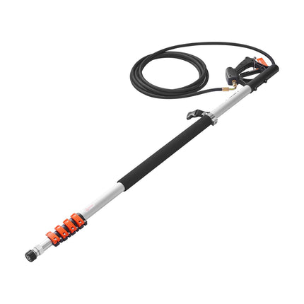 Pressure Washer Telescoping Wand, 24 Ft, 4000 PSI, 7 Nozzles