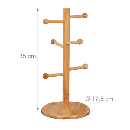 Pretzel stand bamboo