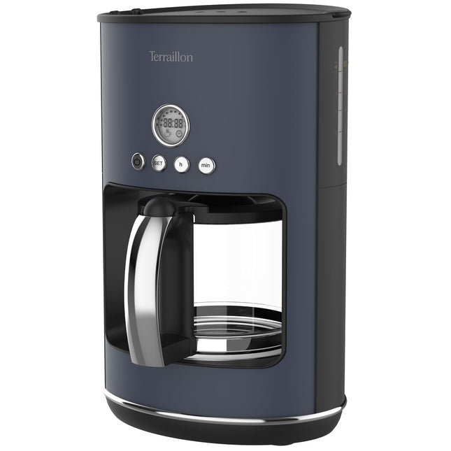 Programovatelný kávovar – 1.25L, 1080W, proti odkapávání