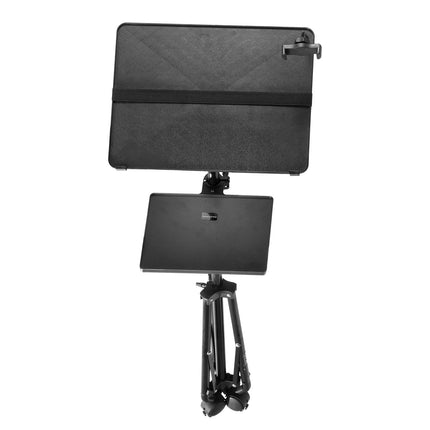 Projector Stand with Wheels, Adjustable 31–67 In, 2 Trays