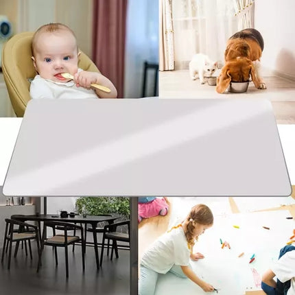 Ochranná podložka pod židli 90x130cm RUHHY – mléčná
