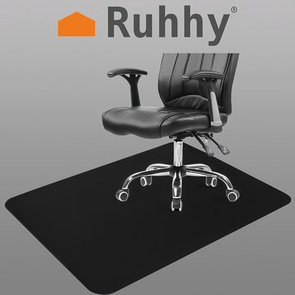 Ochranná podložka pod židli 100x140cm RUHHY – černá