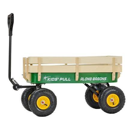 Pull-Along Wagon, 101cm, 150kg Capacity, All-Terrain
