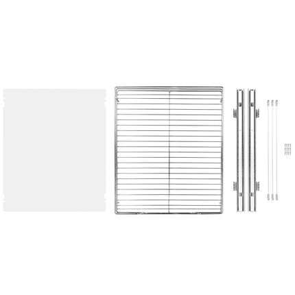 Pull-Out Cabinet Organizer, 43 x 53 cm, Chrome Steel