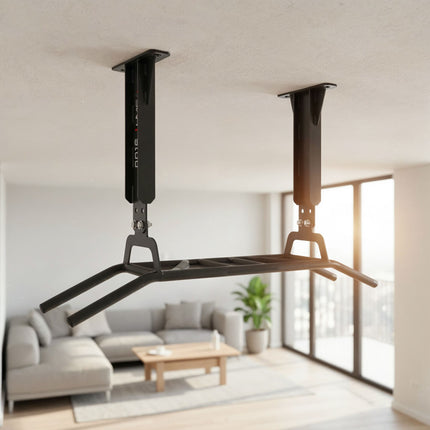 Hrazda – montáž na stěnu nebo strop, ocel, nosnost 180kg