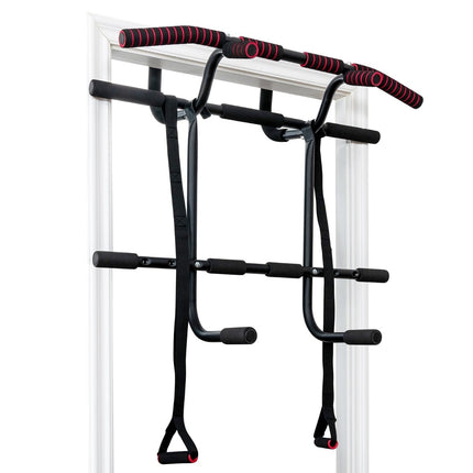 Pull-Up Bar for Doorway, 150kg Capacity, Foam Grip
