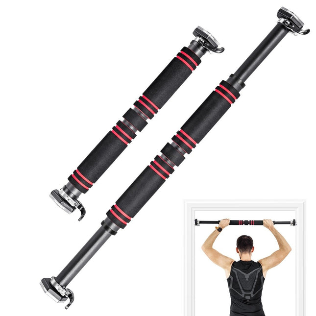Hrazda do dveří, protiskluzové pěnové úchopy, 65-100 cm