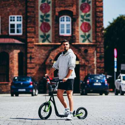 Koloběžka s nafukovacími koly 16/12"" – odolná, lehká