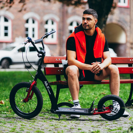 Koloběžka s nafukovacími koly 16/12'' – odolná, lehká