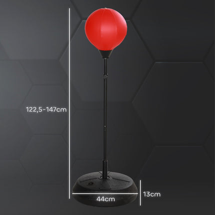 Nastavitelná dětská boxovací sada s rukavicemi, 122.5-147 cm