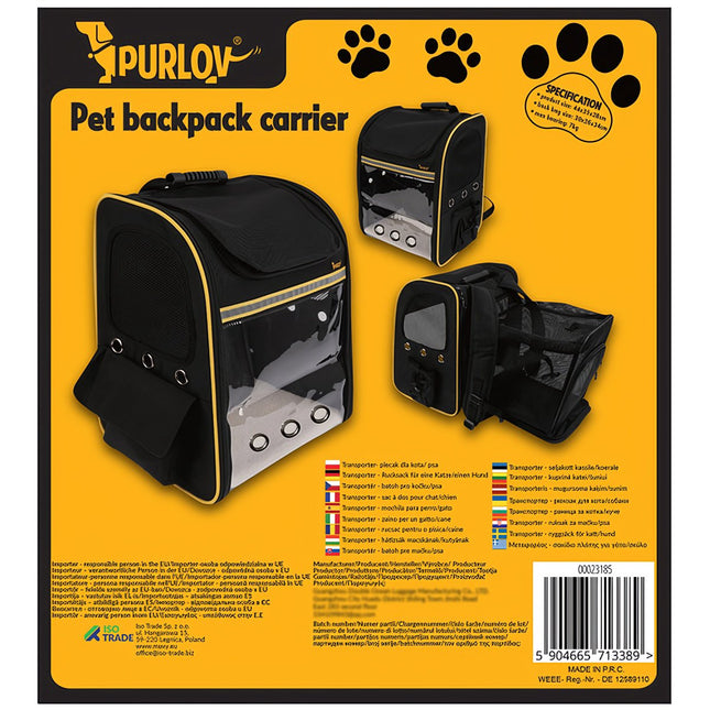 Purlov 23185 batoh pro kočky/psy