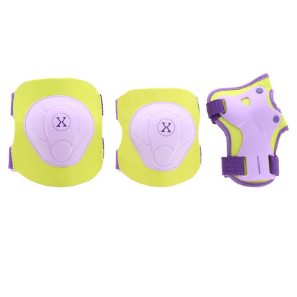 Purple-Lime Size S Protectors Set