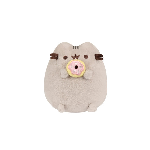 Plyšák Pusheen sedící s donutem, 10 cm