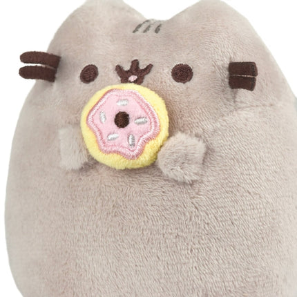 Plyšák Pusheen sedící s donutem, 10 cm