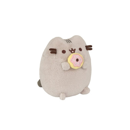 Plyšák Pusheen sedící s donutem, 10 cm