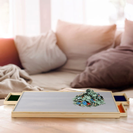 Deska na puzzle se 4 zásuvkami
