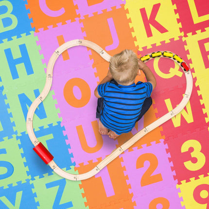 Pěnová podložka puzzle 86 dílů