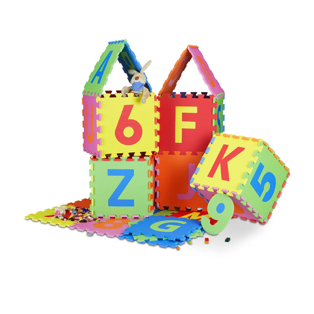 Pěnová podložka puzzle 86 dílů