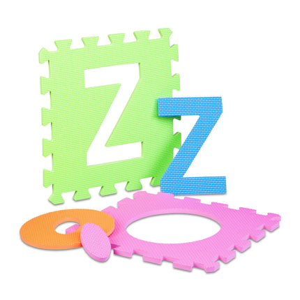 Pěnová podložka puzzle 86 dílů