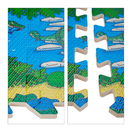 Pěnová podložka puzzle dinosaurus