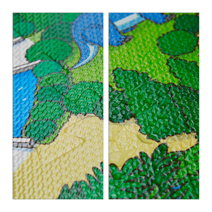 Pěnová podložka puzzle dinosaurus