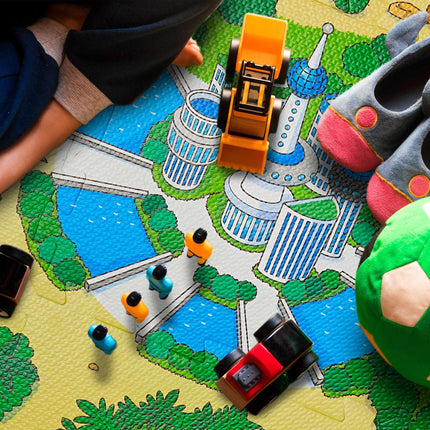Pěnová podložka puzzle dinosaurus