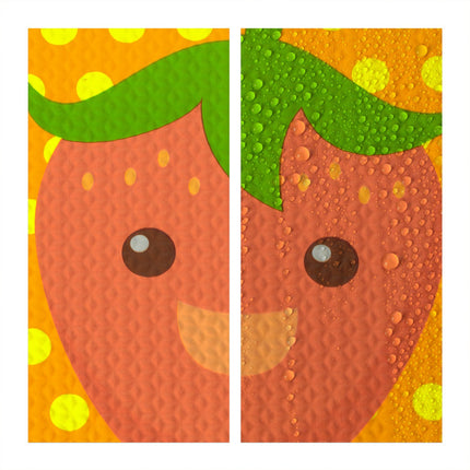 Pěnová podložka puzzle ovoce