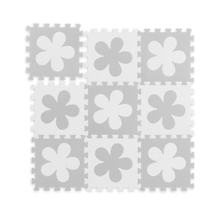 Pěnová podložka puzzle květinový vzor