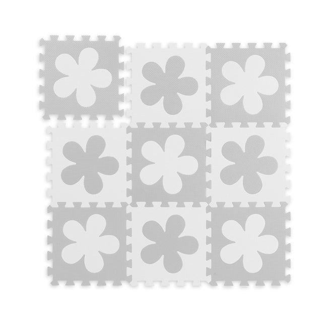 Pěnová podložka puzzle květinový vzor