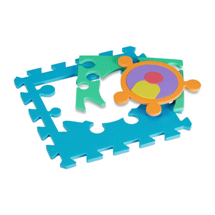 Pěnová podložka puzzle roboti