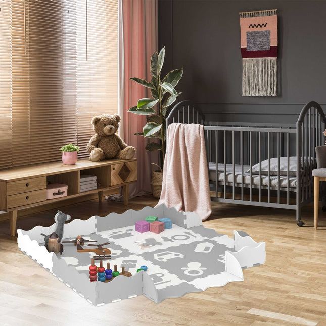 Pěnové podložky puzzle se symboly