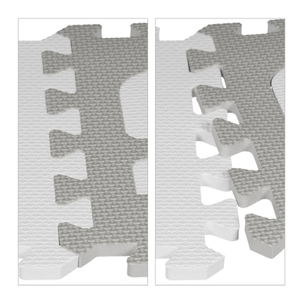 Pěnová podložka puzzle s abecedou a čísly