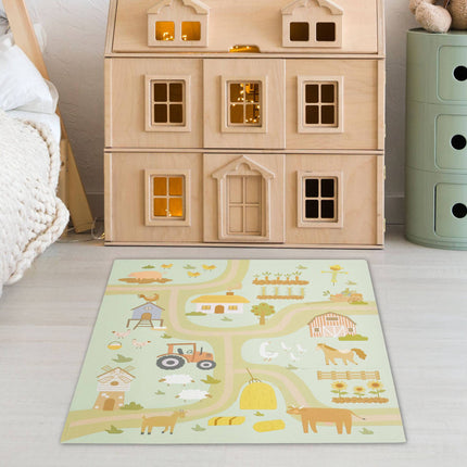 Pěnová podložka puzzle se statkem