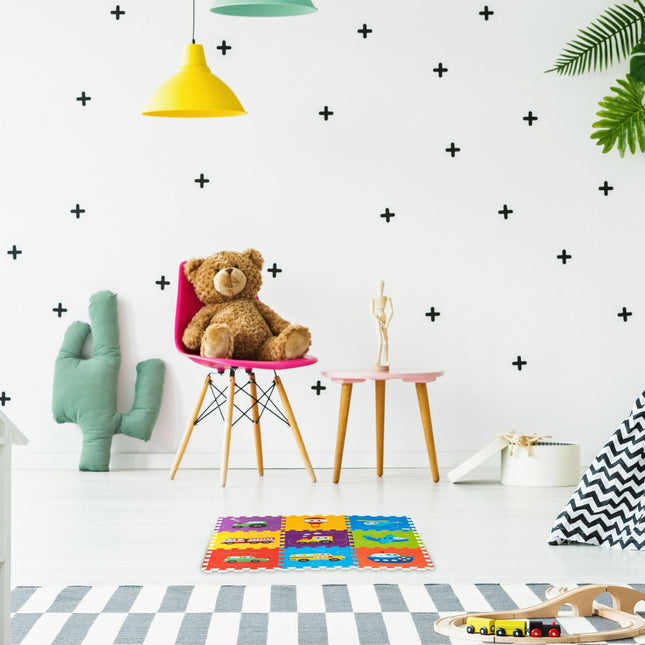 Pěnové puzzle s dopravními prostředky