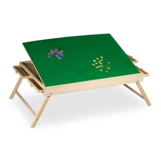 Stůl na puzzle se 4 zásuvkami