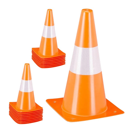 Tréninkové kužely, 18 ks, oranžová