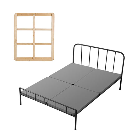 Queen Bunkie Board, 1.5 Inch Wood Slats, 4-Piece